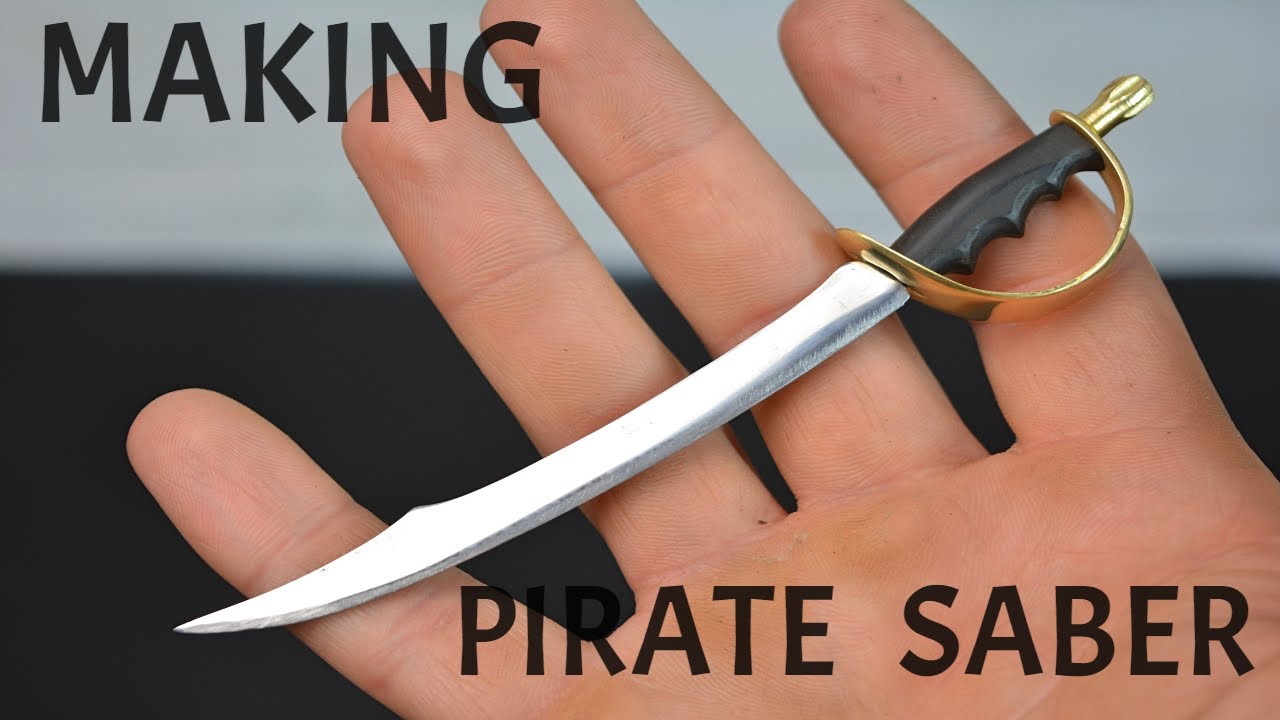 Saber Making: Mini pirate saber DIY