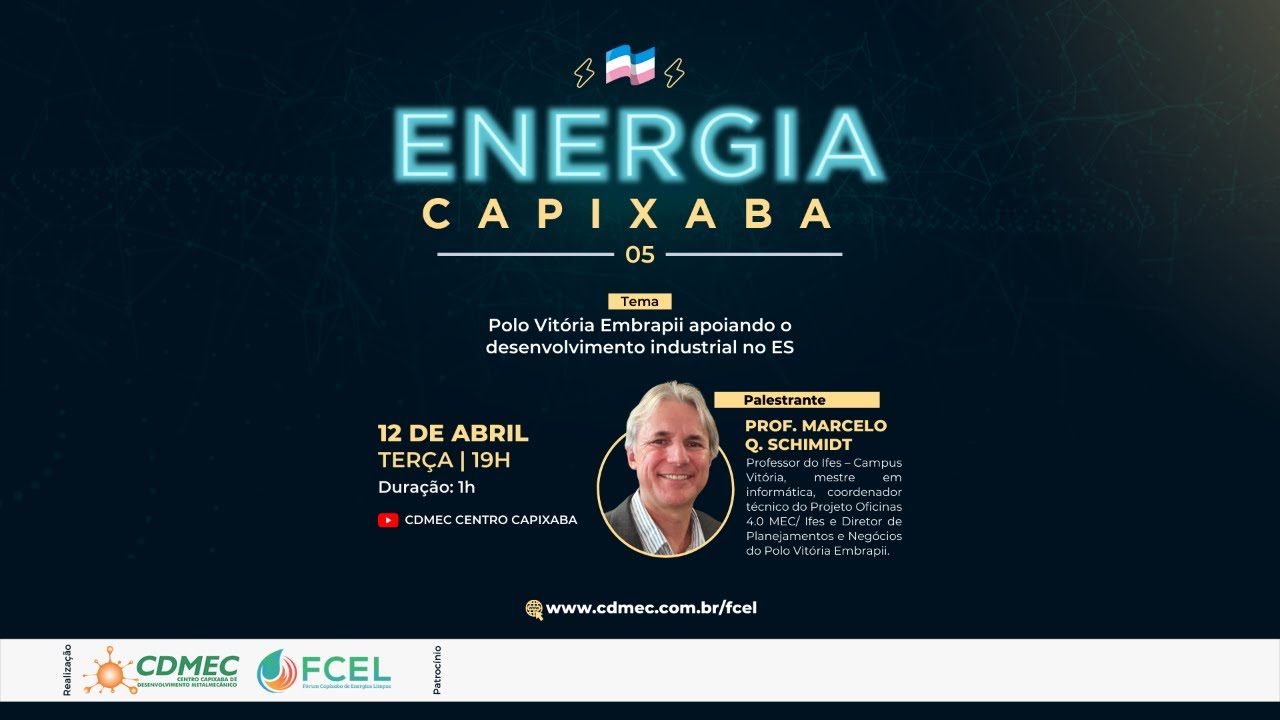 Prof. Marcelo Q. Schimidt | Energia Capixaba #05 - Desenvolvimento Industrial no ES