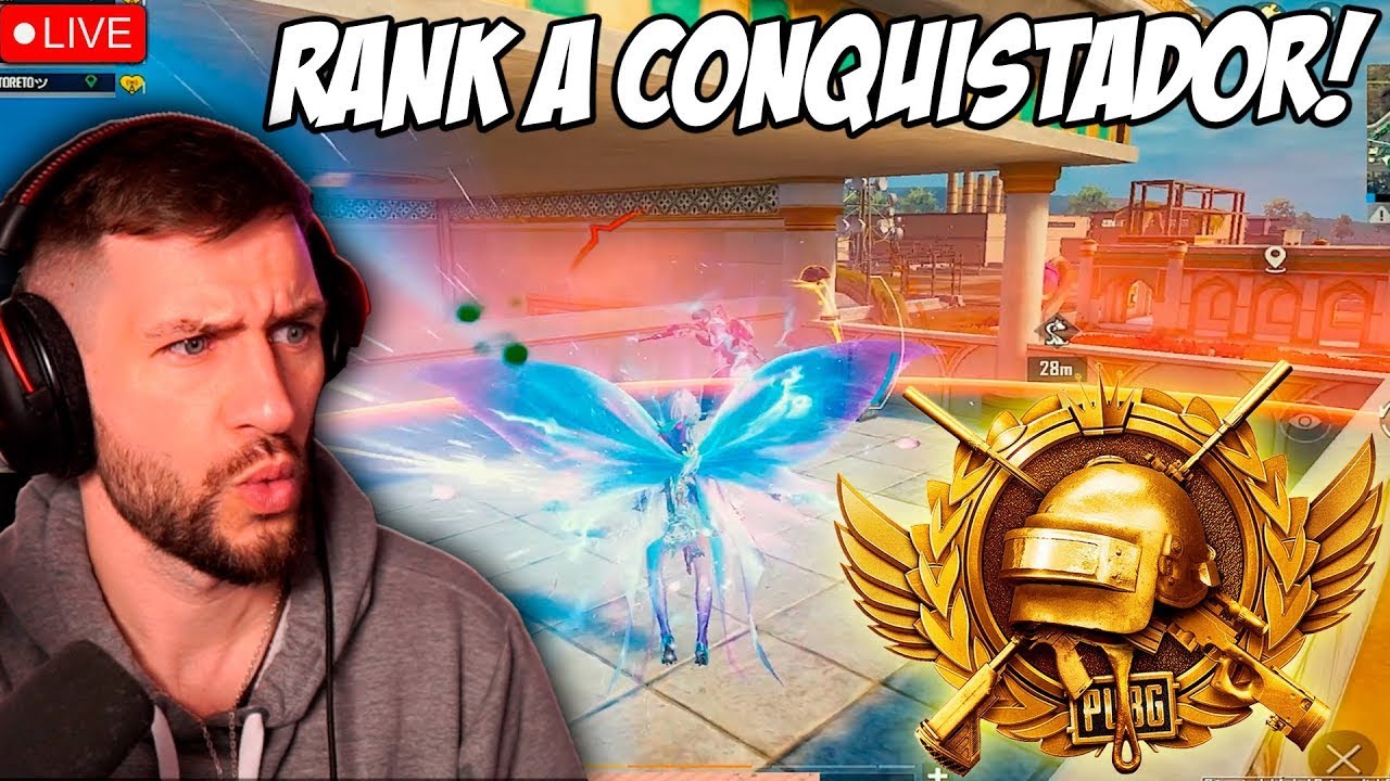 🔴RANK a CONQUISTADOR en GRAFICOS ULTRA HD 🤩 Pubg Mobile