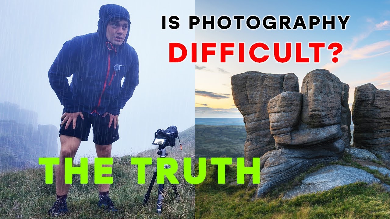 The reality of Landscape Photography and Wild Camping in the Peak District.