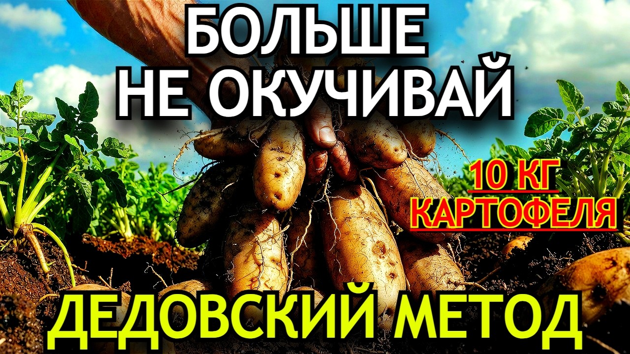 КАРТОФЕЛЬ ПРЁТ КАК НА ДРОЖЖАХ: Секрет 800 кг с Сотки, о Котором Молчат Агрономы до Сих Пор