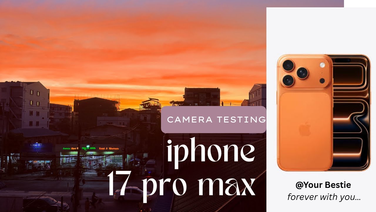 iphone 17 pro max camera က တကယ်ရောမိုက်ရဲ့လား ??? 