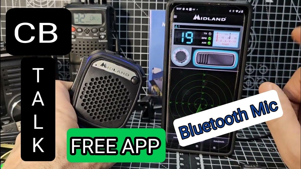 MIDLAND CB TALK - WIRELESS MIKE - UNBOX , TEST & OVERVIEW