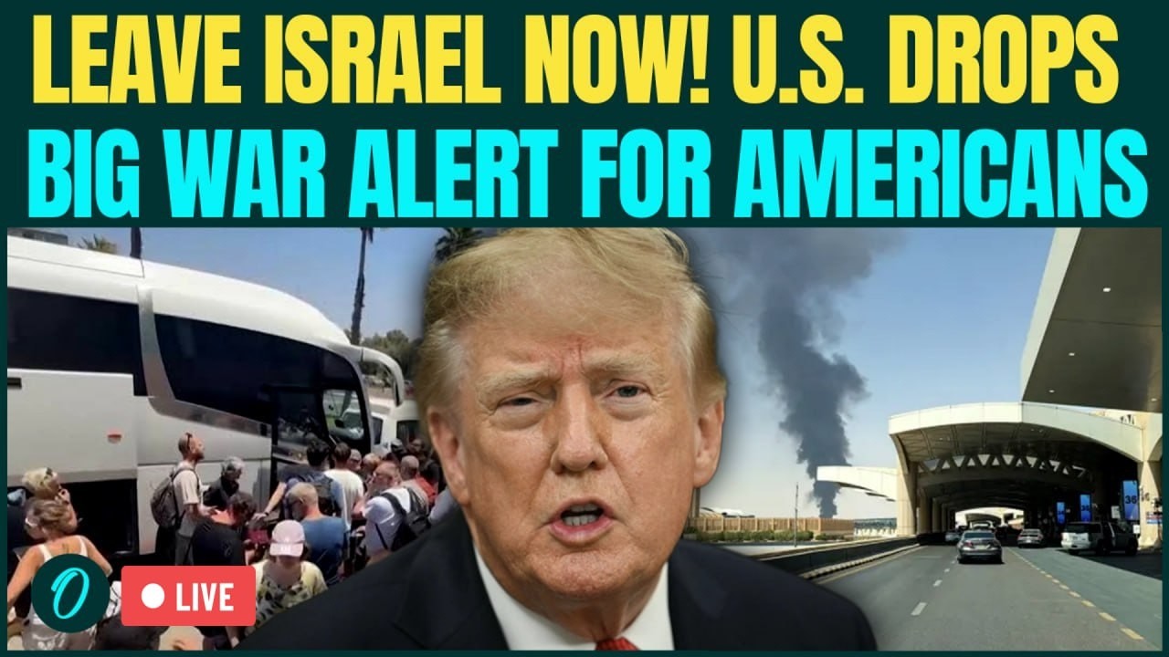 LIVE: LEAVE NOW! U.S. Issues War Alert Across Middle East As Fighter Jets Deploy, IRGC Mobilises