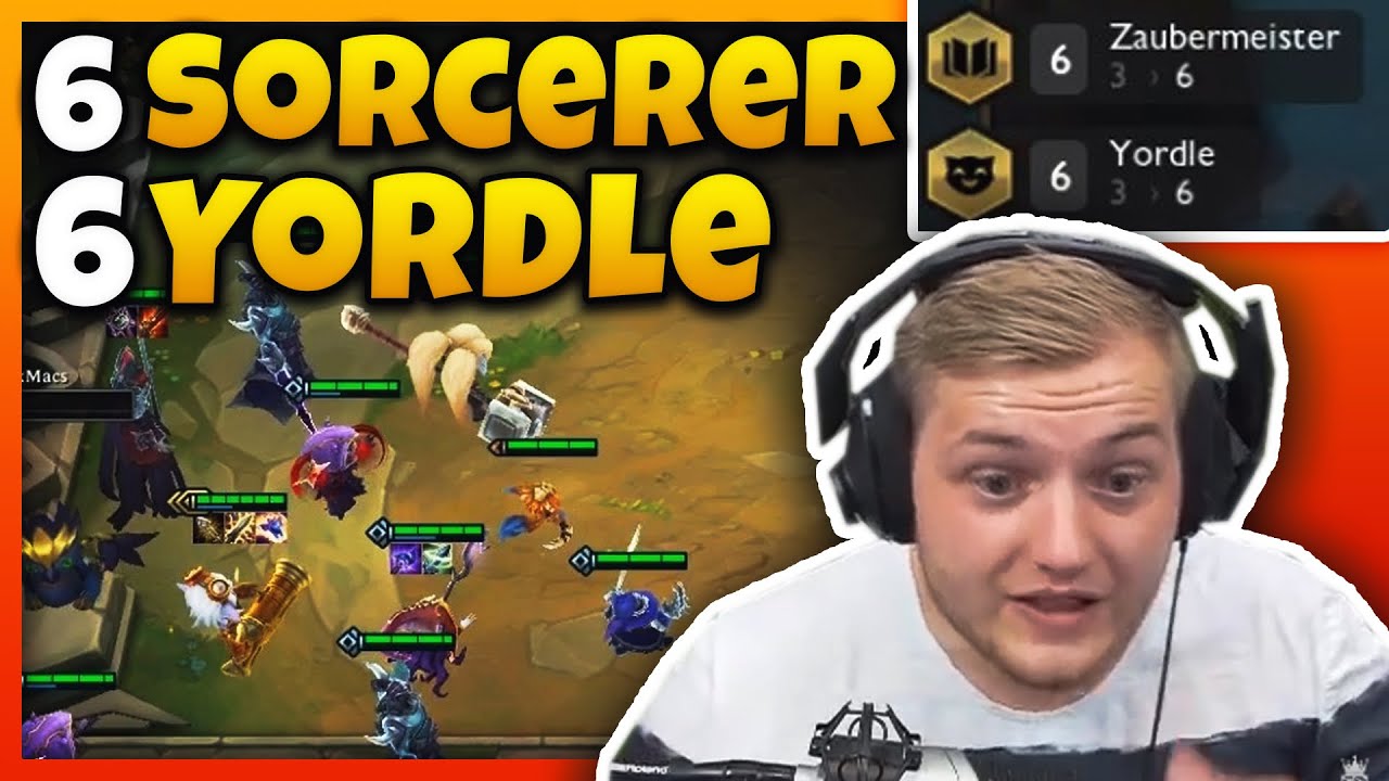 🥇😵STÄRKSTE TFT KOMBO?!  | Unmögliches 6 Yordle + 6 Zaubermeister Game! | Teamfight Tactics