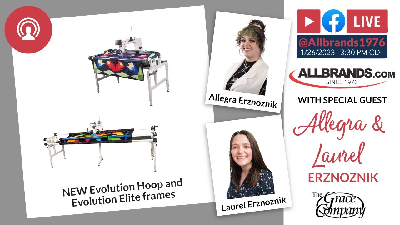 THE ALLBRANDS SHOW | NEW Evolution Hoop and Evolution Elite frames with Allegra & Laurel Erznoznik