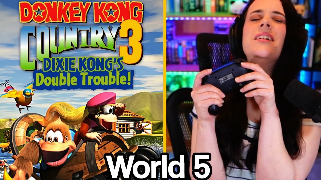 Toboggans and Lemquins! - Donkey Kong Country 3 - Let's play Part 5