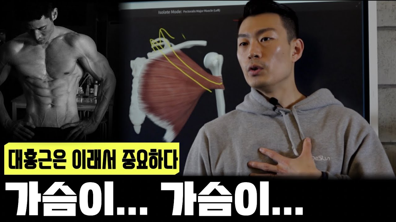 가슴운동 할 때 '대흉근' 얼마나 알고 운동 하십니까?