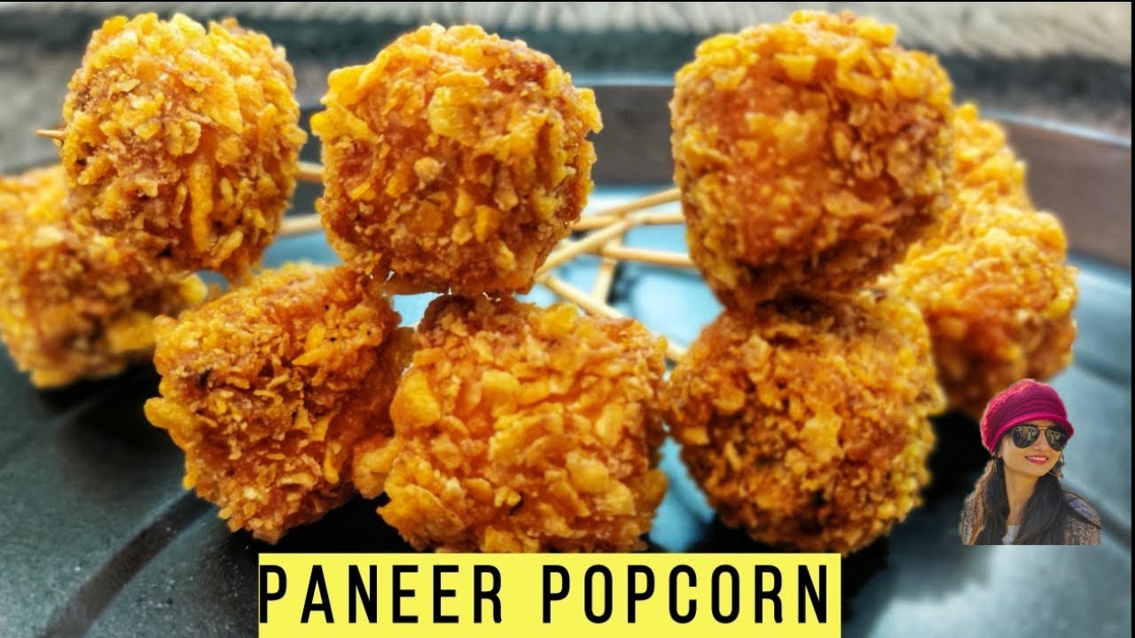 Easy Paneer Popcorn Recipe | पनीर पॉपकॉर्न | Kids Friendly | By Yummy Plates