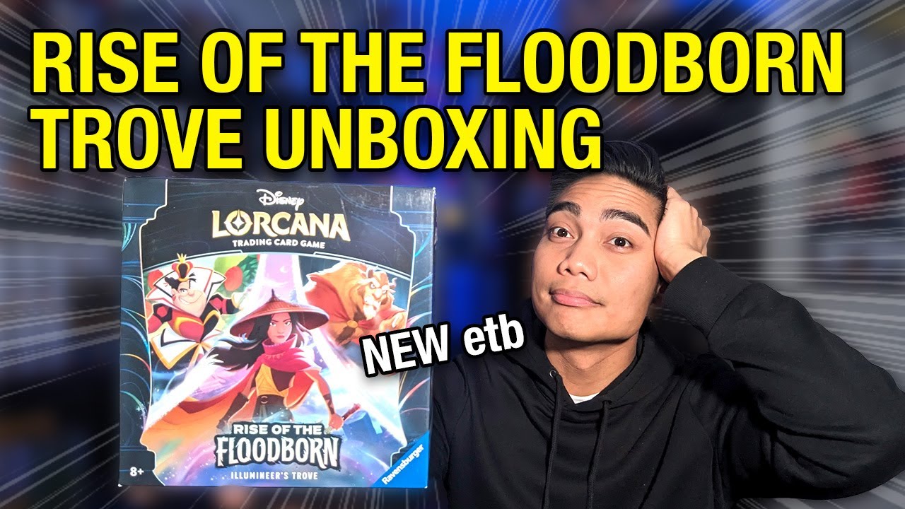 Disney Lorcana Rise of the Floodborn - Illumineer's Trove Unboxing