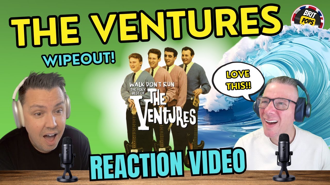 Реакция британских поп-исполнителей на выступление The Ventures | Концерт Wipeout в Японии в 1966...