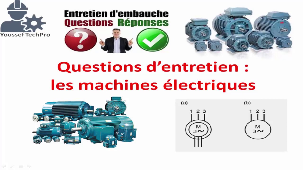 Questions d'entretien sur les machines électriques