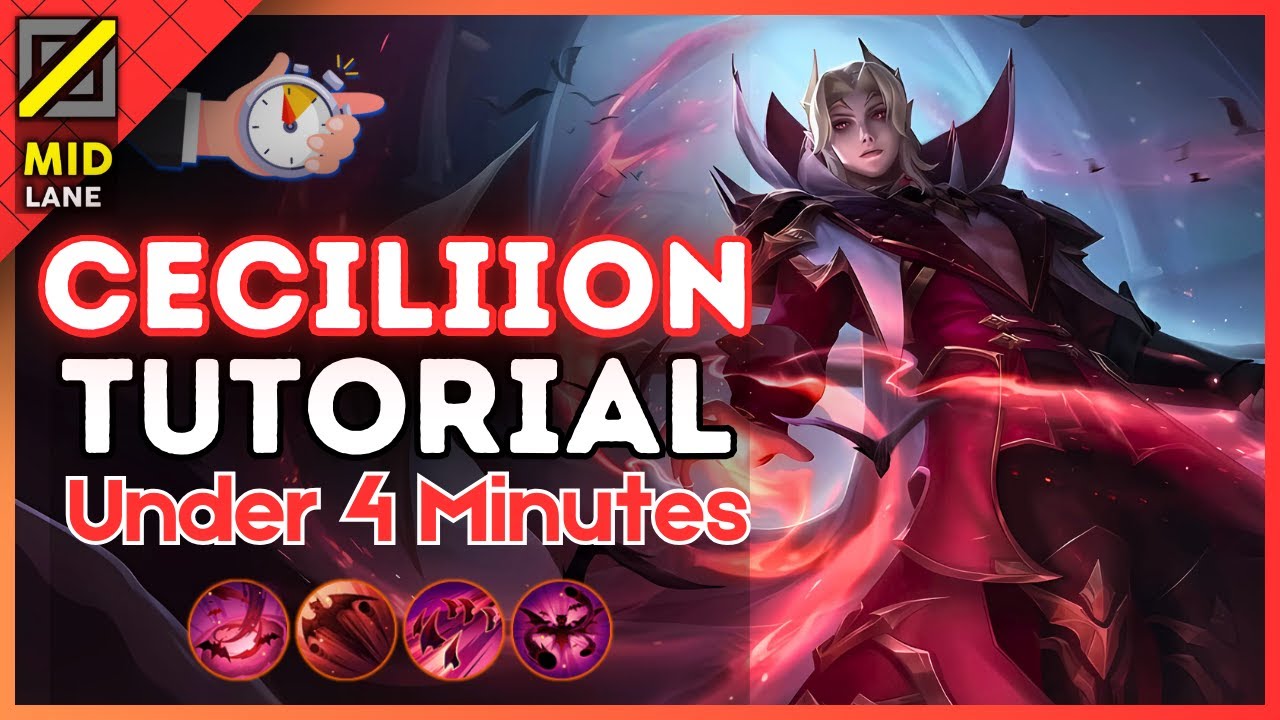 5-Minute Cecilion Tutorial in the Mid Lane || (MLBB S35) 2025
