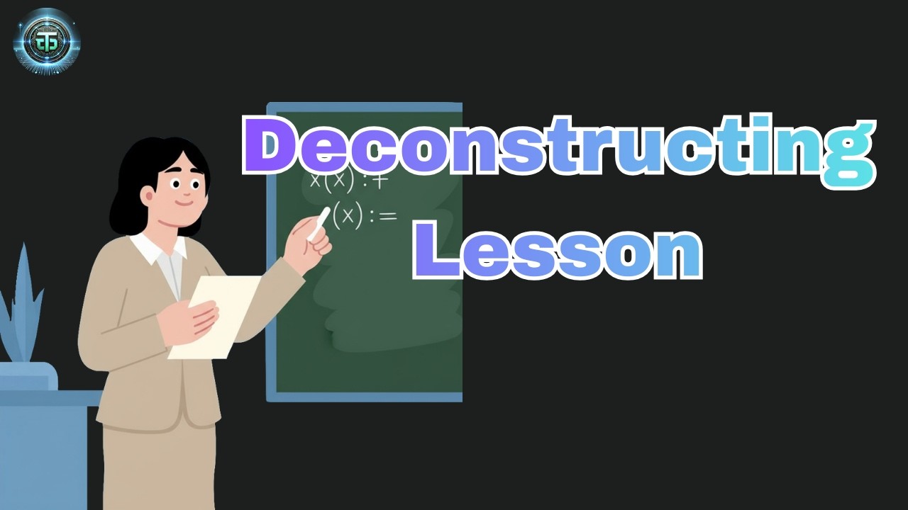 Deconstructing a Lesson