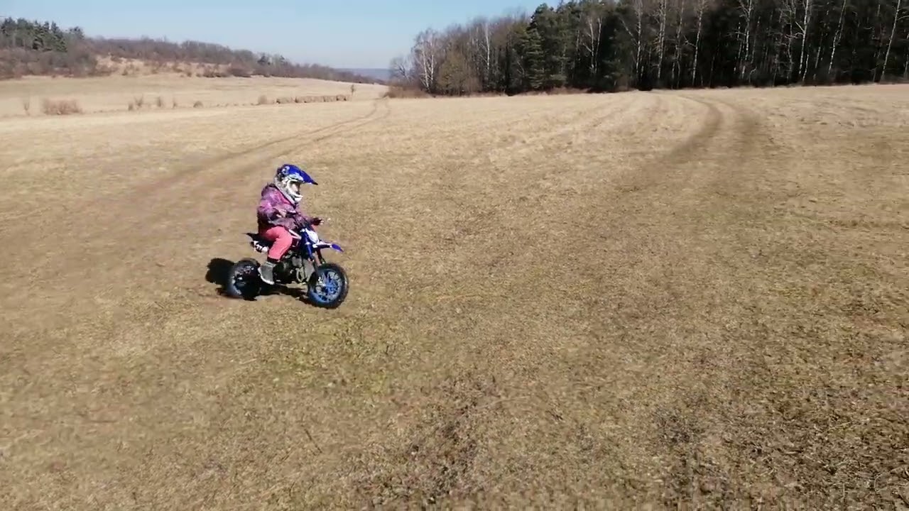 Minicross Apollo - 49 ccm. 6yr girl#minicross #minibike #minibikers #motorcycle #motogp #motobike