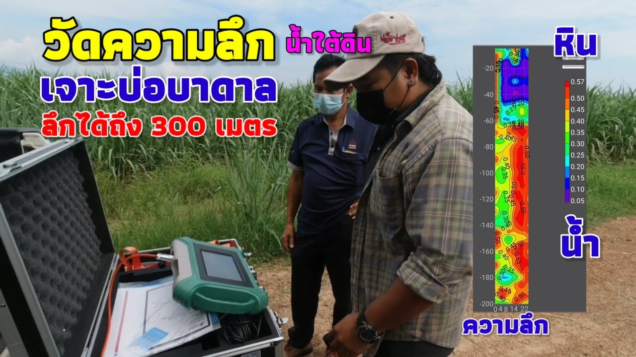 เครื่องตรวจวัดน้ำใต้ดิน (บ่อบาดาล)