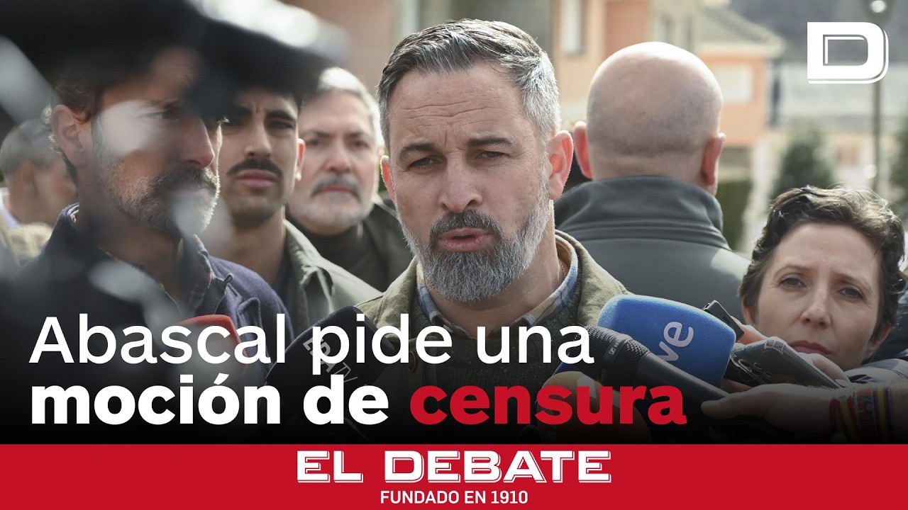 Abascal cree que Sánchez «quiere la guerra» para «ocultar» su corrupción y pide la moción de censura