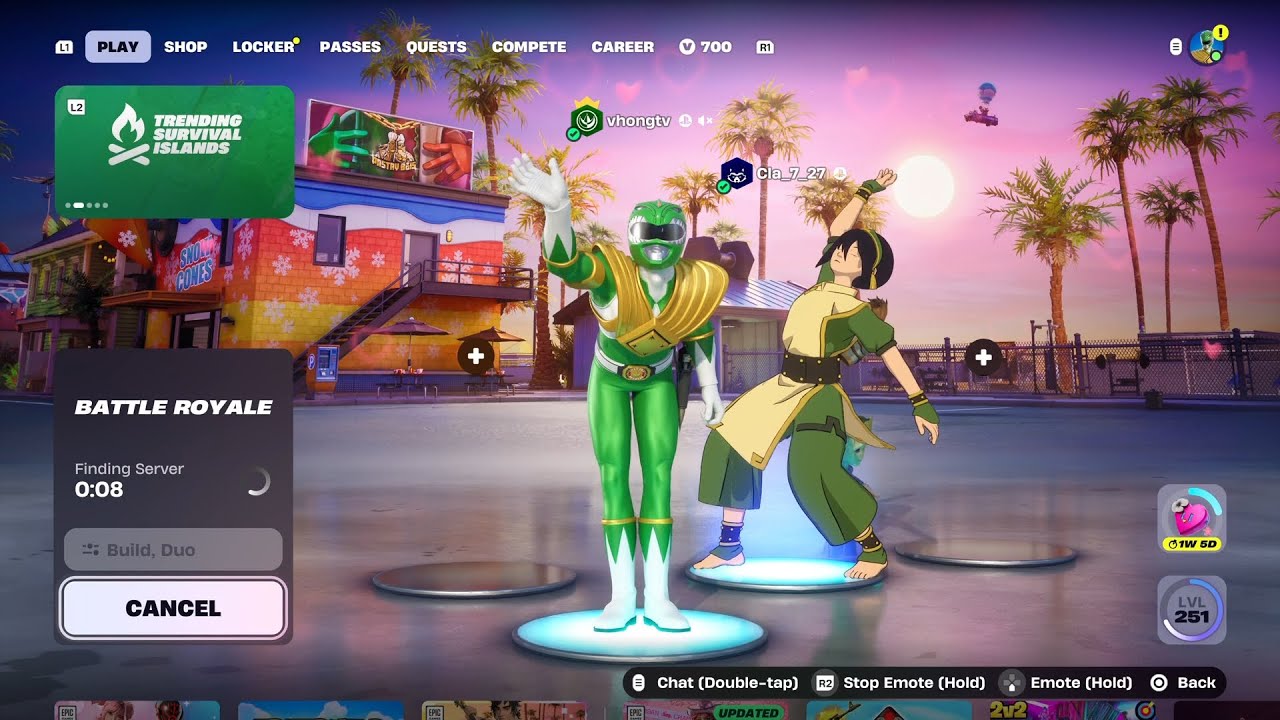 FORTNITE BATTLE ROYALE CON CLOD