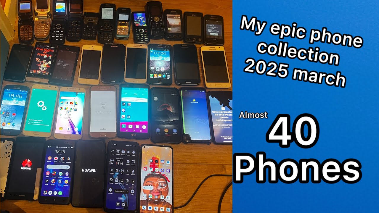 Phone collection 2025 March