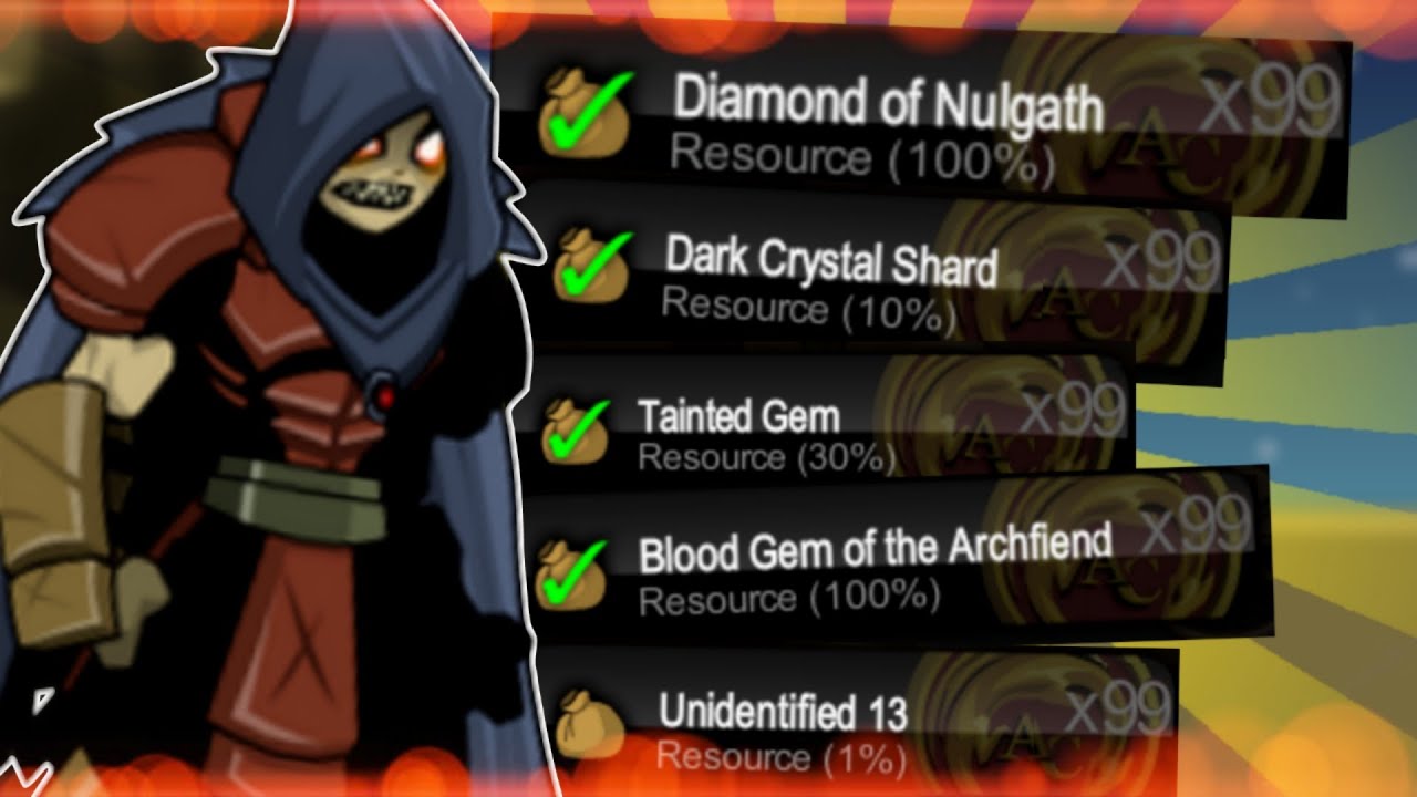 [AQW] ESSE É O JEITO MAIS FÁCIL E RÁPIDO DE FARMAR ITENS DO NULGATH!!!