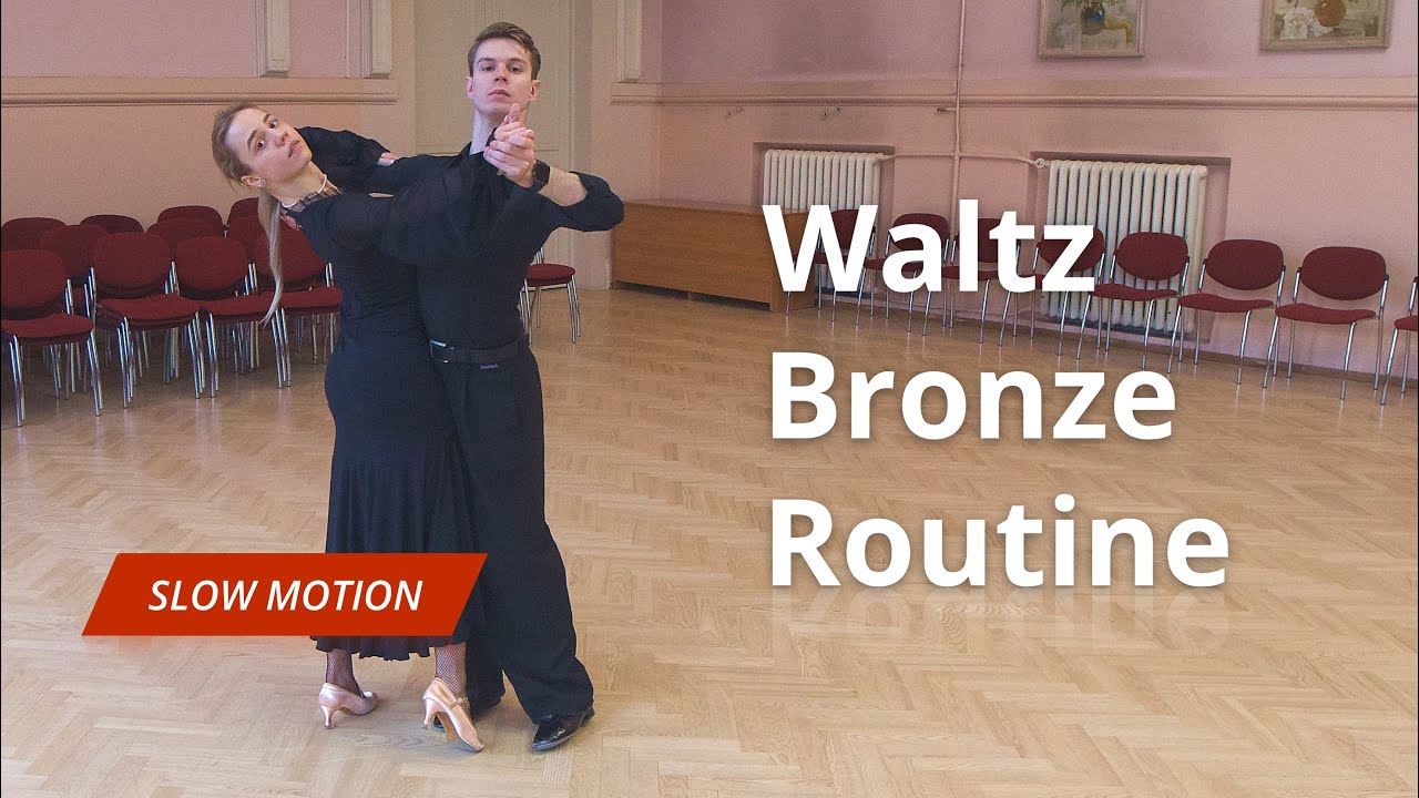 Waltz Bronze Level Choreography | Hesitation Change, Double Reverse Spin