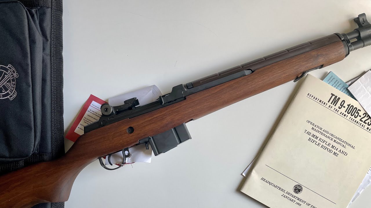 Распаковка — Springfield Armory M1A Tanker (орех)