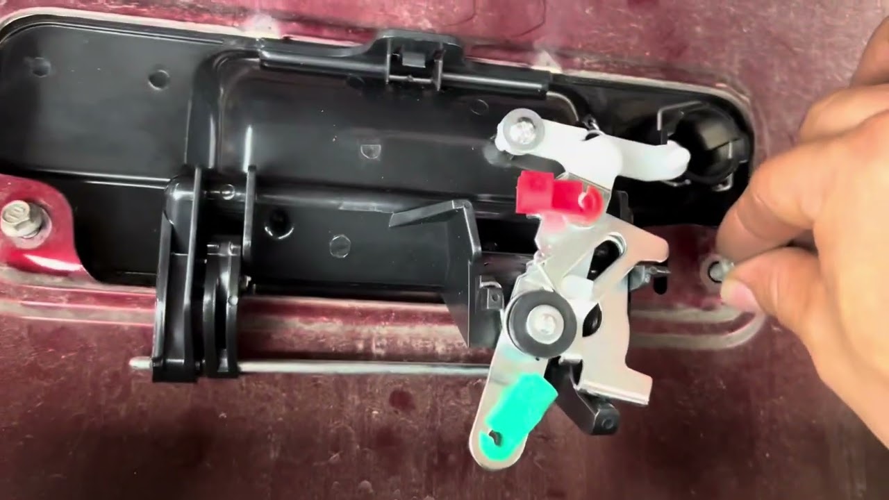 Problema de la puerta trasera en una Toyota tundra 2007