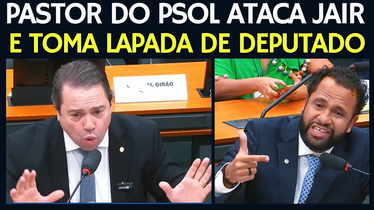 TRETA: FECHOU O TEMPO NA COMISS&Atilde;O DE SEGURAN&Ccedil;A P&Uacute;BLICA COM ATAQUE DE PASTOR ESQUERDISTA