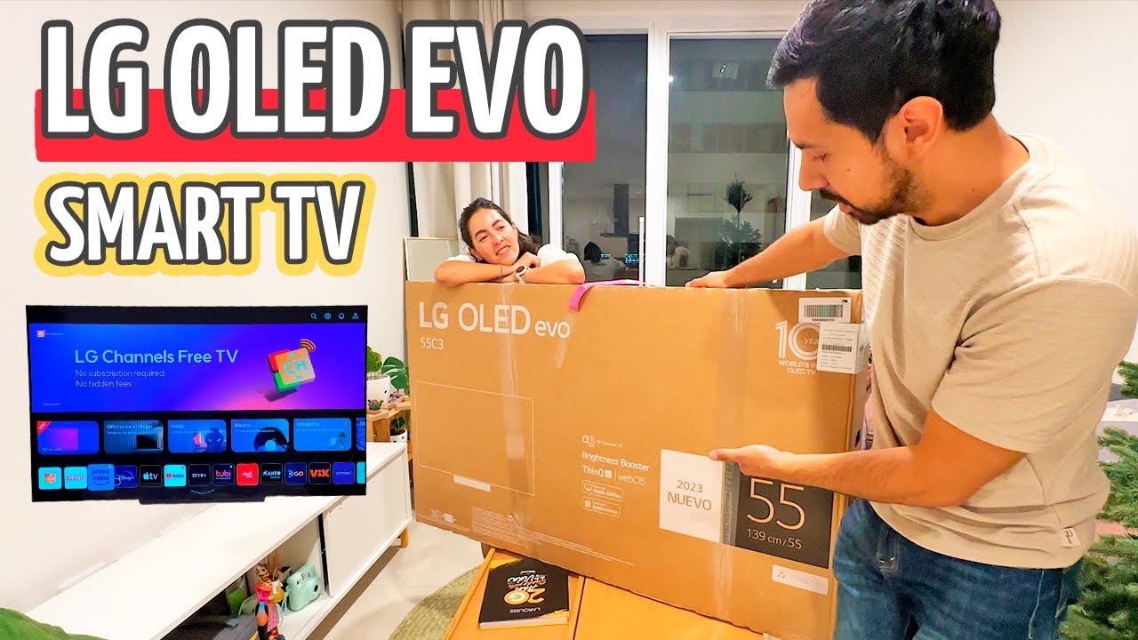 🛒 Compramos la TV LG OLED EVO de 55'' 🖥️ Unboxing y Review | ¿Vale la pena? - Diana y Aarón (DYA)