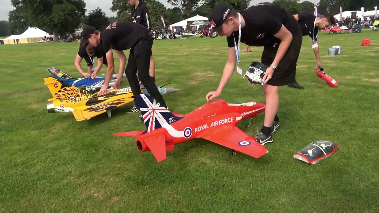 HSD Foam Turbine Jet - Weston Park model air show 2021