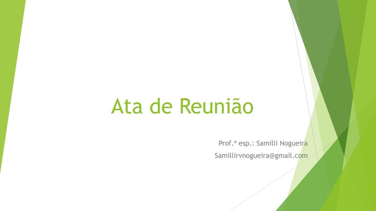 Como elaborar uma ata de reunião?