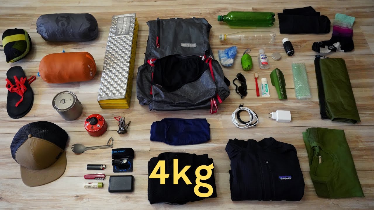 IL MIO SETUP ULTRALIGHT - Attrezzatura Trekking