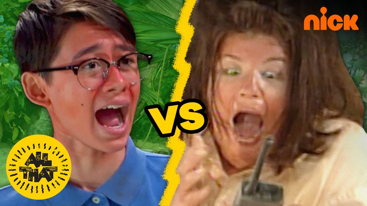 Stranded On An Island! Girls Vs. Boys | All That