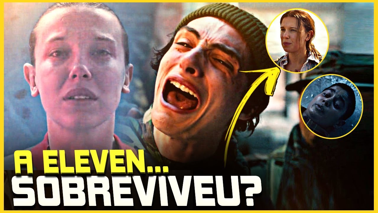 A ELEVEN ESTÁ VIVA NO FINAL DE STRANGER THINGS 5? OS CRIADORES CONFIRMARAM O QUE ACONTECEU!