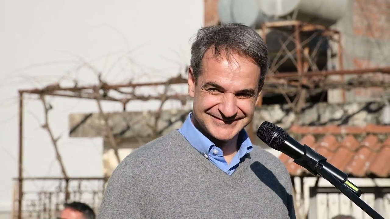Επίσκεψη του πρωθυπουργού Κυριάκου Μητσοτάκη στην Δερβιτσάνη