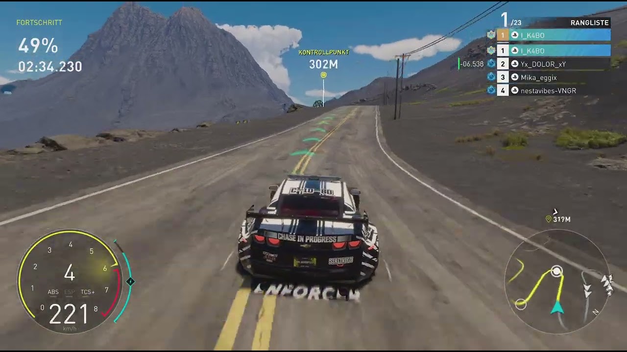 16. to 1. with 10sec. gab ... THE CREW MOTORFEST