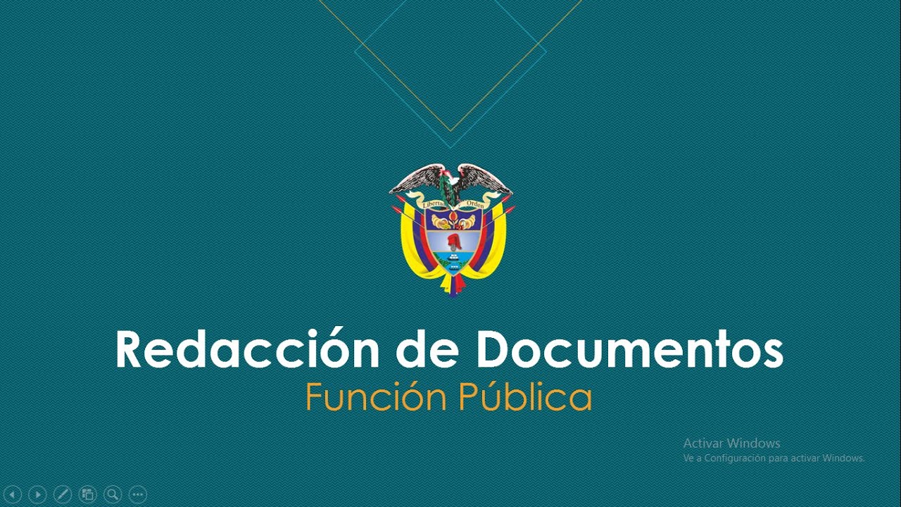 Redacción de Documentos en la Función Pública