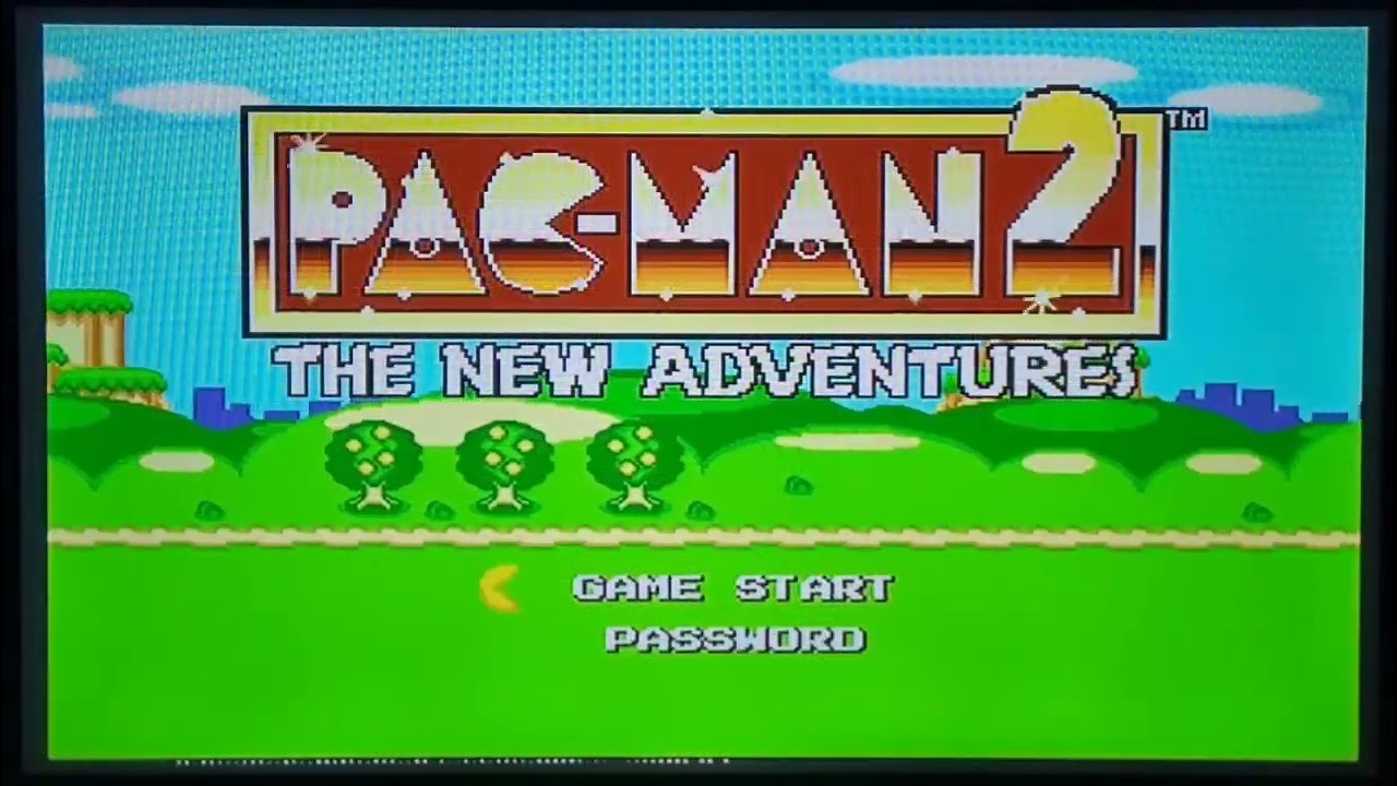 Pac-Man 2: The New Adventures Passwords(Cheat Codes) - Sega Genesis