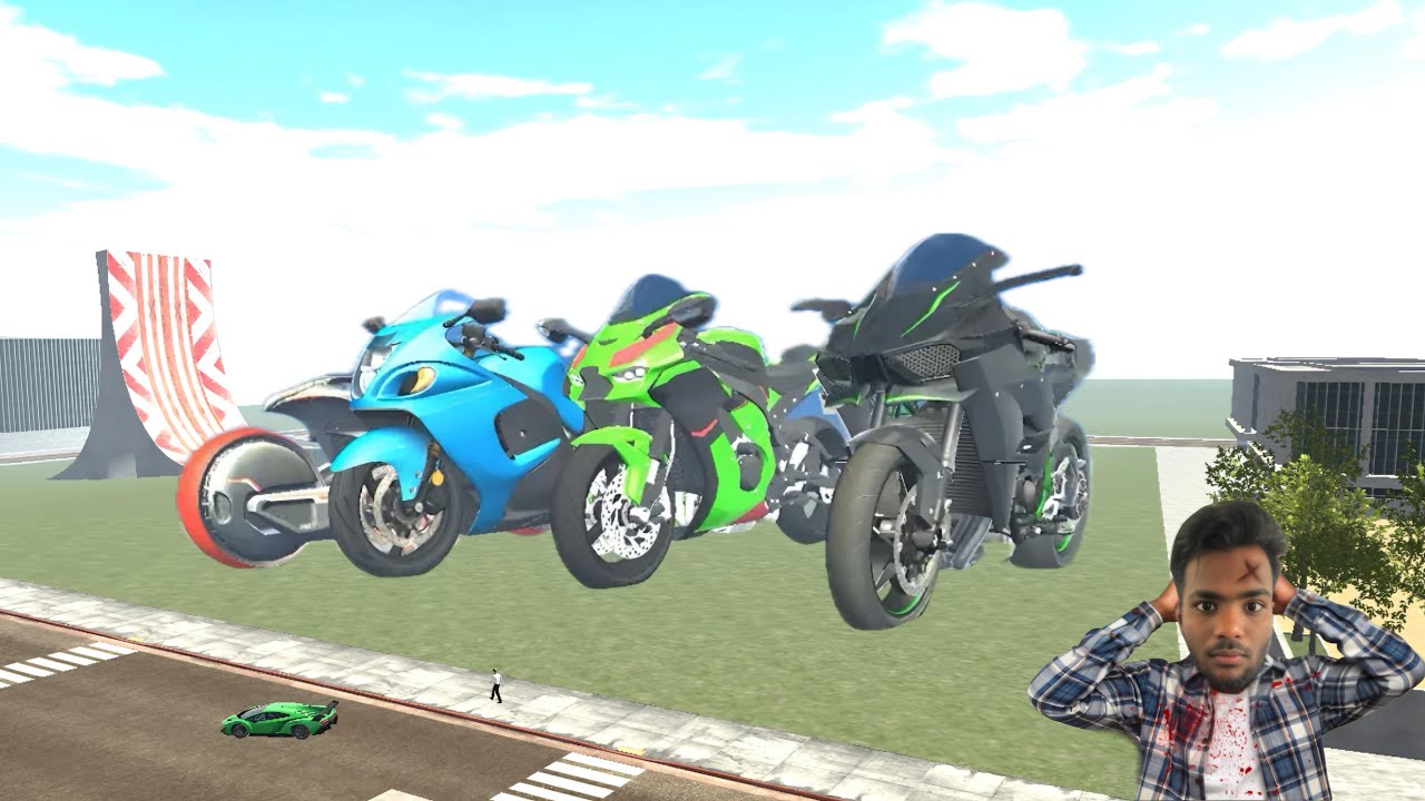 FOUND FRANKLIN GAINT SUPERBIKE IN INDIAN 🇮🇳 BIKE DRIVING 3D - #gta5 #gaming #viralvideo