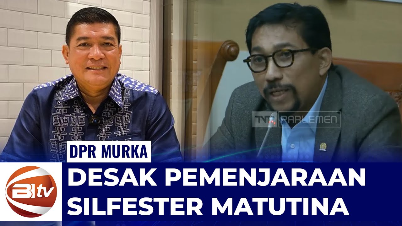 DPR Desak Penjara Silfester Matutina Soal Pencemaran Nama Baik