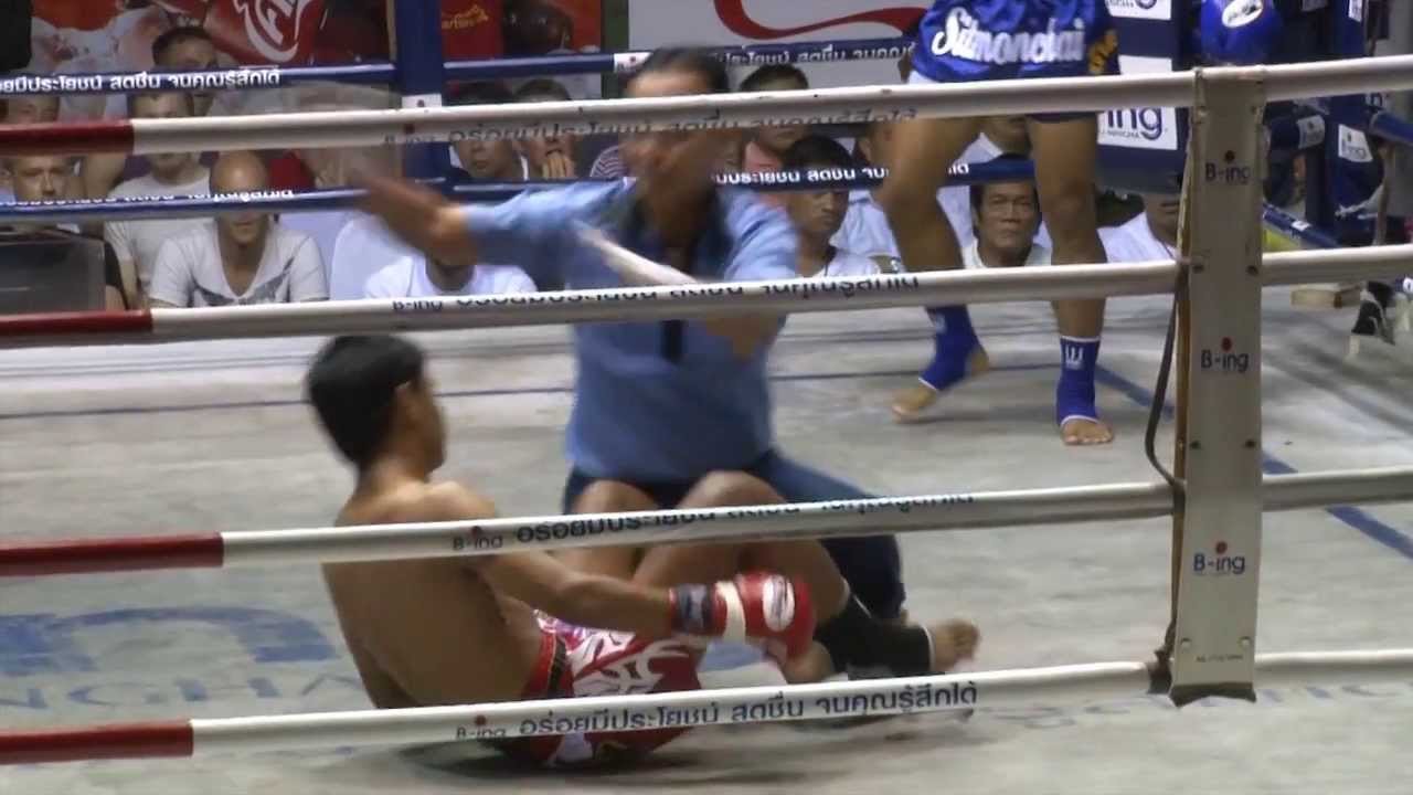 Petchmai Sitjedao vs.Thepnimit Sitmonchai, Rajadamnern 29.7.2013 (Full Fight HD)