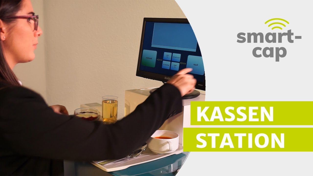 Self-Checkout in Kantinen & Mensen: ganz ohne Personal an der avus smart-cap Kassenstation