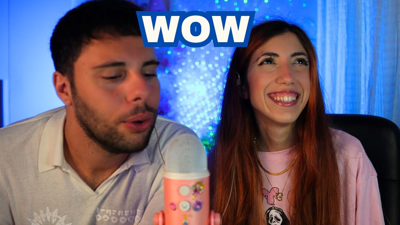 IL MIO AMICO PROVA L'ASMR PER LA PRIMA VOLTA