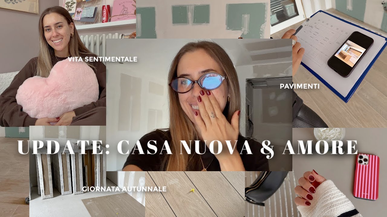 FINALMENTE I PAVIMENTI IN CASA NUOVA & STO USCENDO CON QUALCUNO | cleotoms