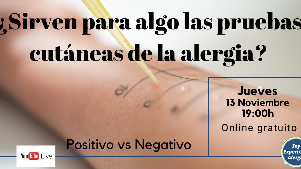 ¿Sirven para algo las pruebas cutáneas de la alergia?