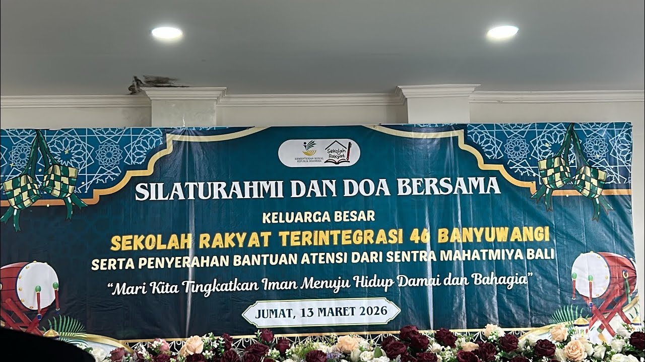 SILATURAHMI DAN DOA BERSAMA | PENYERAHAN BANTUAN ATENSI DARI SENTRA MAHATMIYA BALI