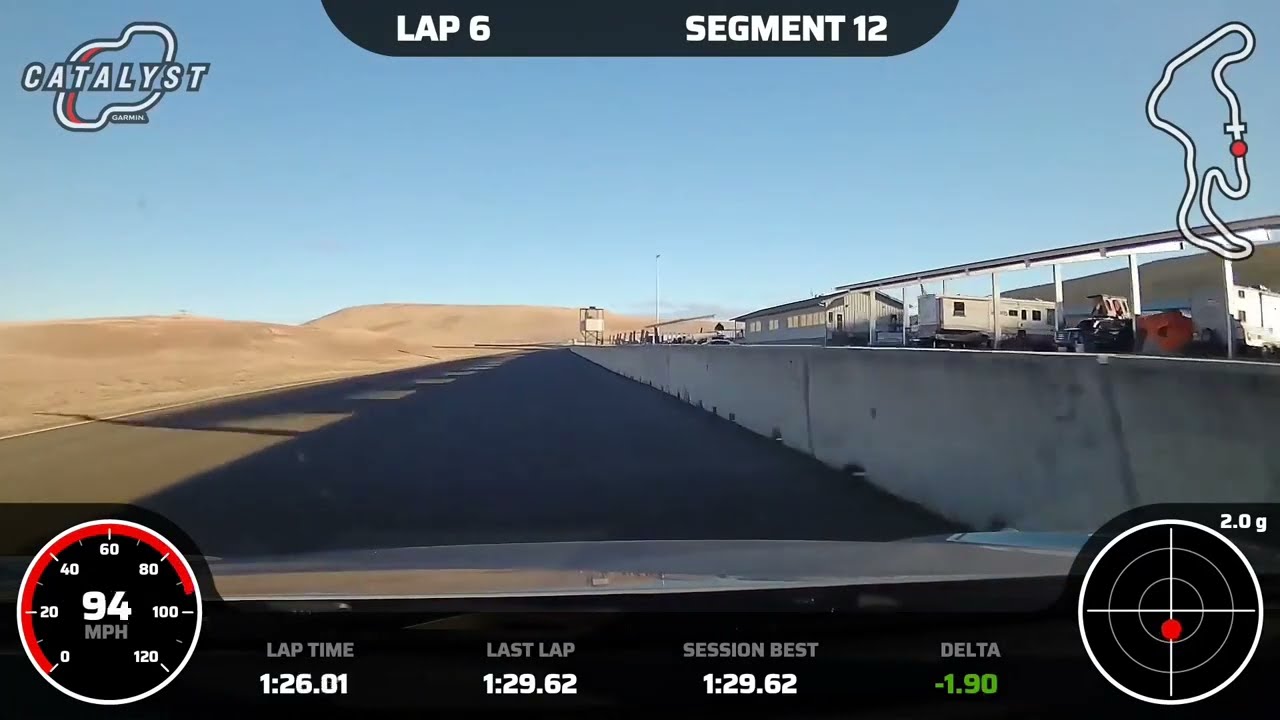 Thunderhill West 10-11-2025 Audi R8 V10 [1:27.77]