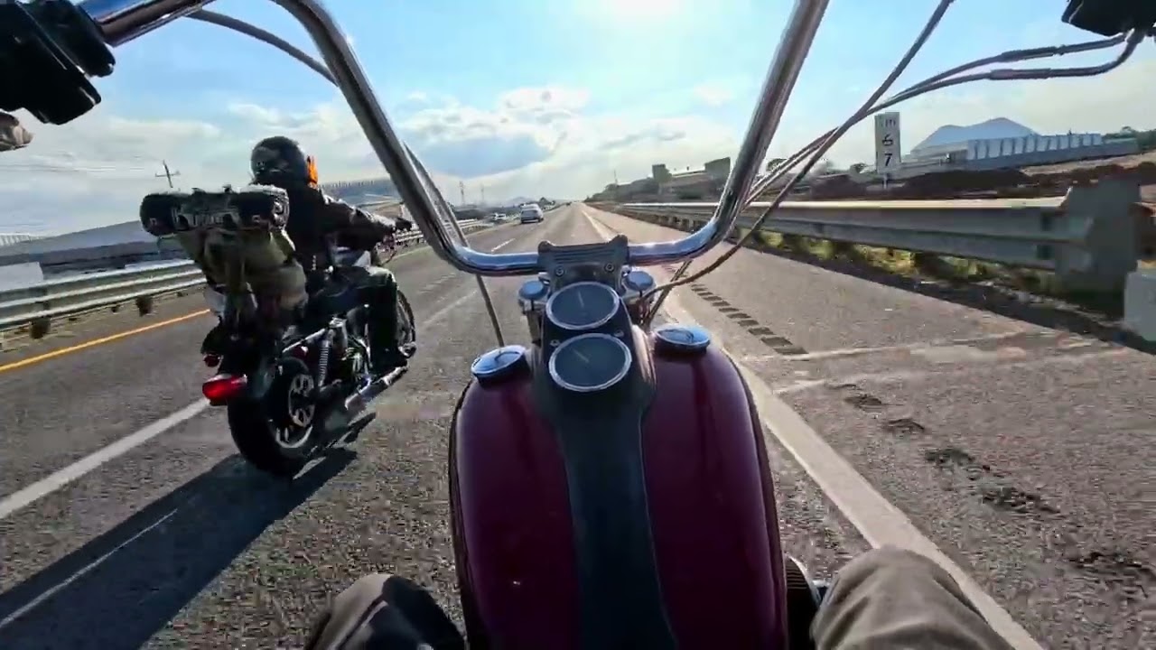 VIAJE A HIDALGO EN HARLEY 
