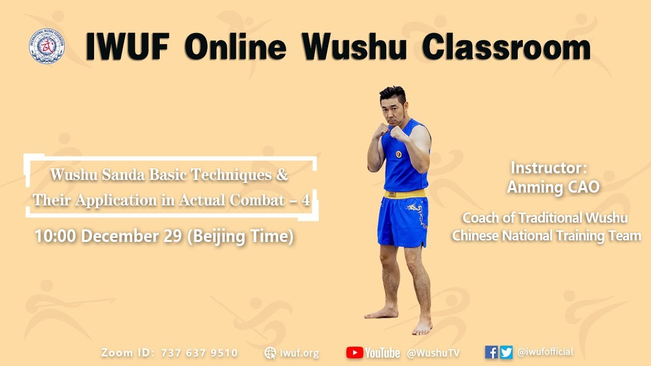 Wushu Sanda Basic  Techniques & Their Application in Actual Combat - 4
