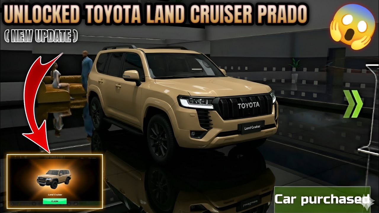 How To Unlock TOYOTA LAND CRUISER PRADO 😱 in Car Simulator 2